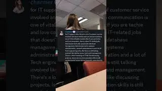 Question: How much talking to people is involved in IT? 