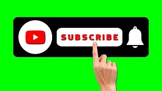 Subscribe Button Green Screen | Green Screen subscribe button | subscribe green screen 👉No Copyright