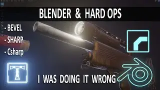 Game Assets using Blender & Hard Ops - What I Was Doing Wrong