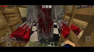 сбегаем от дома призраков в Minecraft