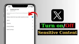 How To Turn On/Off Sensitive Content on X (Twitter) | See Sensitive Content on Twitter X