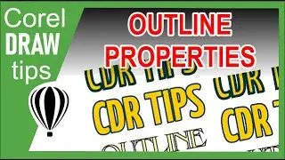 Outline Properties in CorelDraw