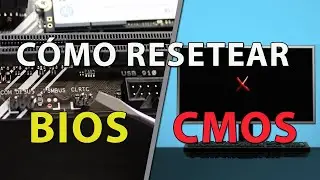 ✅ How to Reset BIOS (Clear CMOS) - PC Black Screen (Solution)