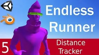 Unity 5 Endless Runner Tutorial 5 | Distance Tracker