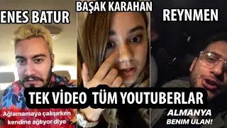 Enes Batur Ağlamaya Çalıştı (Youtuberların İnstagram Hikayeleri)