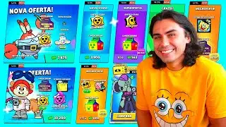 ZERANDO AS OFERTAS DO BOB ESPONJA NA MINHA CONTA do Brawl Stars