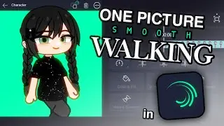 One Picture SMOOTH WALKING Tutorial in Alight Motion (Beginner Friendly)