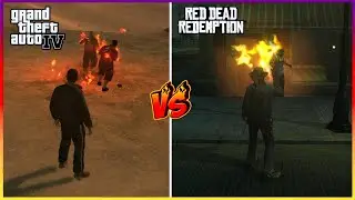 GTA 4 vs RDR | Ultimate PHYSICS Comparison [PART-2]