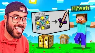 🔥 Crafting OP Sword in MINECRAFT 🔥 | HAGGAPUR Episode 17 | Hitesh KS