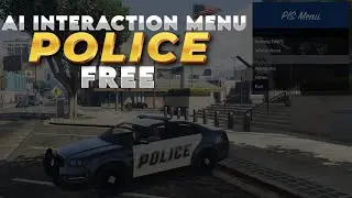 AI POLICE INTERACT MENU *FREE* | FiveM Roleplay Scripts | FiveM Tutorial 2024 | MJ DEVELOPMENT