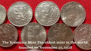 Czechoslovakia SILVER 50 KORUN 1978 - 650 th Anniversary of Kremnica Mint ☮☮☮