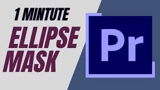 How to Mask video easily  using Ellipse Mask in Premier Pro for beginners | Fast tutorial 
