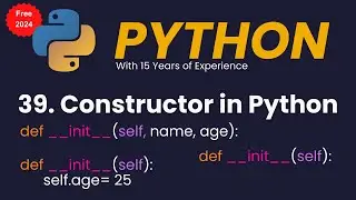 Constructor in Python | Object Oriented Programming in Python