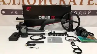 Металлоискатель XP DEUS 2 22FMF + наушники XP WS-6/ Распаковка