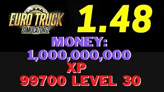 How To Install Euro Truck Simulator 2  1.48 MONEY and XP MOD