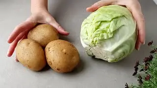 Це НАЙКРАЩЕ що можно приготувати з КАПУСТИ та КАРТОПЛІ !!!