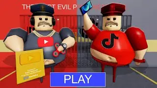 YOUTUBE VS TIKTOK BARRY'S PRISON RUN! OBBY ROBLOX