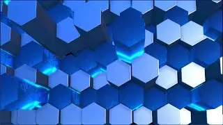 3D Hexagon background in After Effects - Adobe After Effects Tutorial - Element 3D
