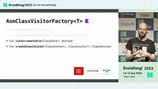 DroidKaigi 2023 - [EN] Introduction to Bytecode Instrumentation with AGP 8 | Marcel Schnelle