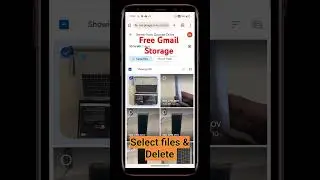 Free up Google storage