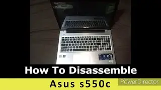 how to disassemble asus ultrabook s550c