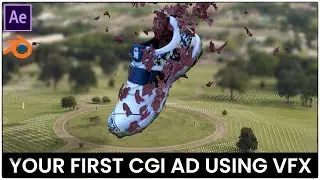 Create CGI Ads using VFX in Blender