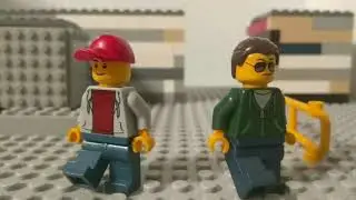 Лего паркур/LEGO parcour stop motion