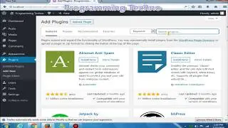How to Install Wordpress Plugins on Localhost