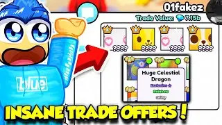 I Got INSANE TRADE OFFERS For My RAREST PET In Pet Simulator 99!