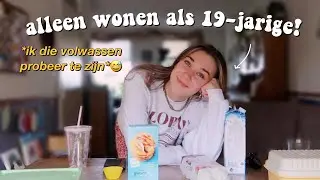 ALLEEN WONEN ALS 19-JARIGE!!💪🏼 *jiska wordt volwassen (aka huismoeder) en het is een ramp*