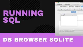 Executing SQL queries - DB Browser for SQLite - part 7