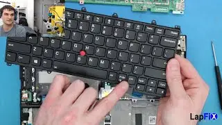 Lenovo Thinkpad X380 Yoga Keyboard Replacement | How To Basic