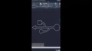 AutoCAD 2D Exercise Create USB Logo