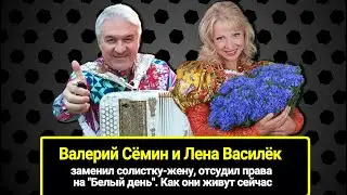 Почему Валерий Сёмин и Лена Василёк развелись: заменил солистку-жену, отсудил права на Белый день