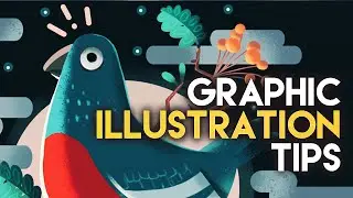 Graphic Illustration Tips  [my Procreate workflow for graphic art]