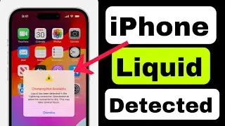 liquid detected in lightning connector || how to fix liquid detected in lightning connector