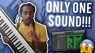 MAKING A BEAT USING ONLY ONE SOUND | Beatmaking Challenge