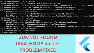 No JDK found Flutter error in Android Studio | Solved Windows 11