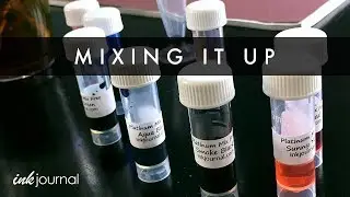 Mixing it Up Using Platinum Mix Free Fountain Pen Inks
