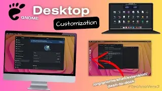 Step-by-Step Guide to Installing and Customizing GNOME Desktop 44+ on Linux: Changing dock position