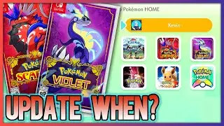 WHEN is Pokémon Home Updating for Scarlet & Violet?