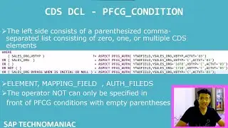 CDS Access Control using DCL Part-3 (PFCG Condition)