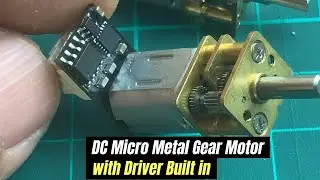 DC Micro Metal Gear Motor with built-in drivers
