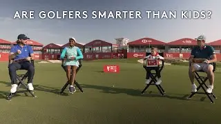 Are Golfers Smarter Than Kids? | HSBC Future Falcons | 2022 Abu Dhabi HSBC Championship
