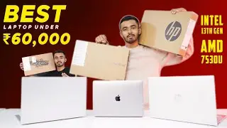 Best Laptop Under 60000⚡Top 5 Best Laptops Under 60000 in 2023 ⚡ for Gaming / Students / Coding