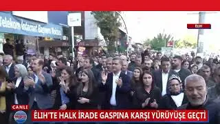 Halk kayyuma karşı yürüdü