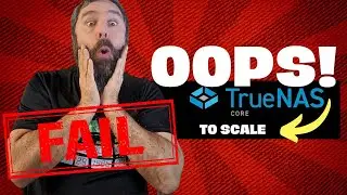 TrueNAS Core to TrueNAS Scale Fail