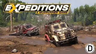 Достаем TUZ 108 Warthog - Карпаты и Аризона - Expeditions: A MudRunner Game