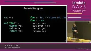 Willem Seynaeve - State will do - Lambda Days 2020