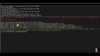 Python virtual environment not installing packages in correct directory - Linux